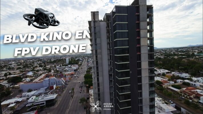 fpv hermosillo sonora blvd kino desde arriba drones