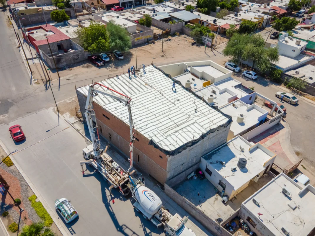 Fotografía Aérea con Drones en la Documentación de Proyectos de Construcción en Hermosillo desde arriba drones