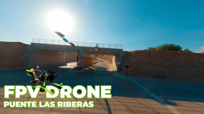 puente las riberas hermosillo sonora dron fpv desde arriba drones