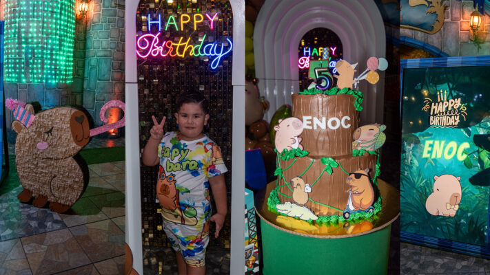 enoc cumpleaños 5 desde arriba drones