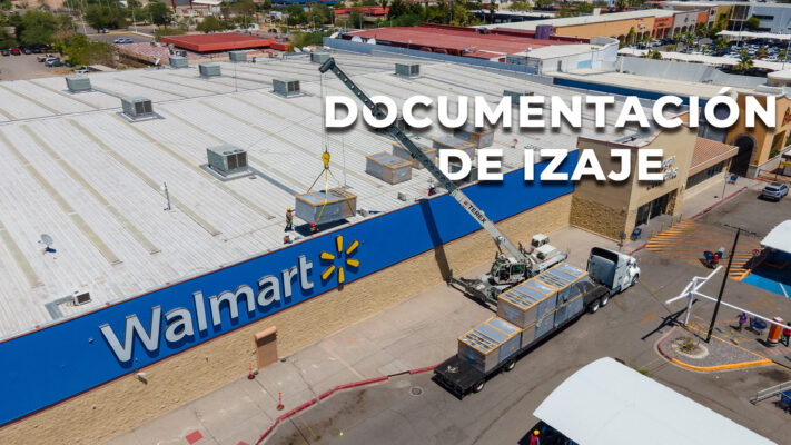 avance de obra walmart solidaridad desde arriba drones