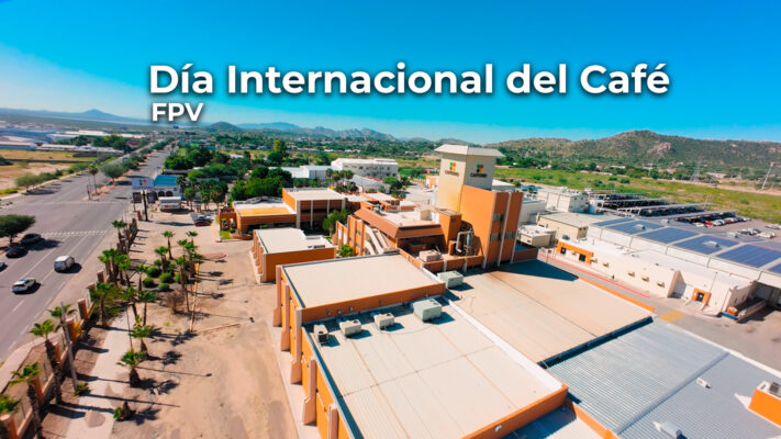 día internacional del café caffenio fpv drones