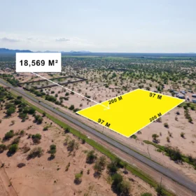 Terreno km 13 en venta fotos con dron desde arriba drones hermosillo sonora