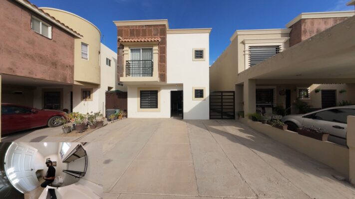 fpv interior casa en venta en Hermosillo desde arriba drones